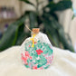 Floral Garden Holy Water Container