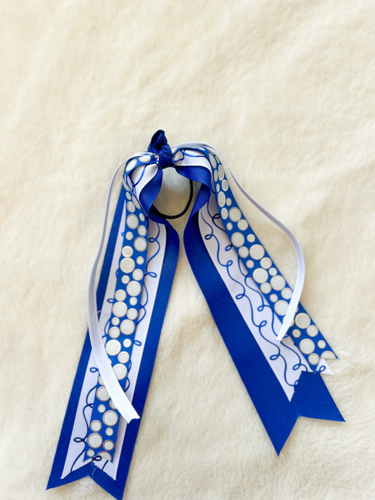Team Spirit Twist Blue/White Streamer
