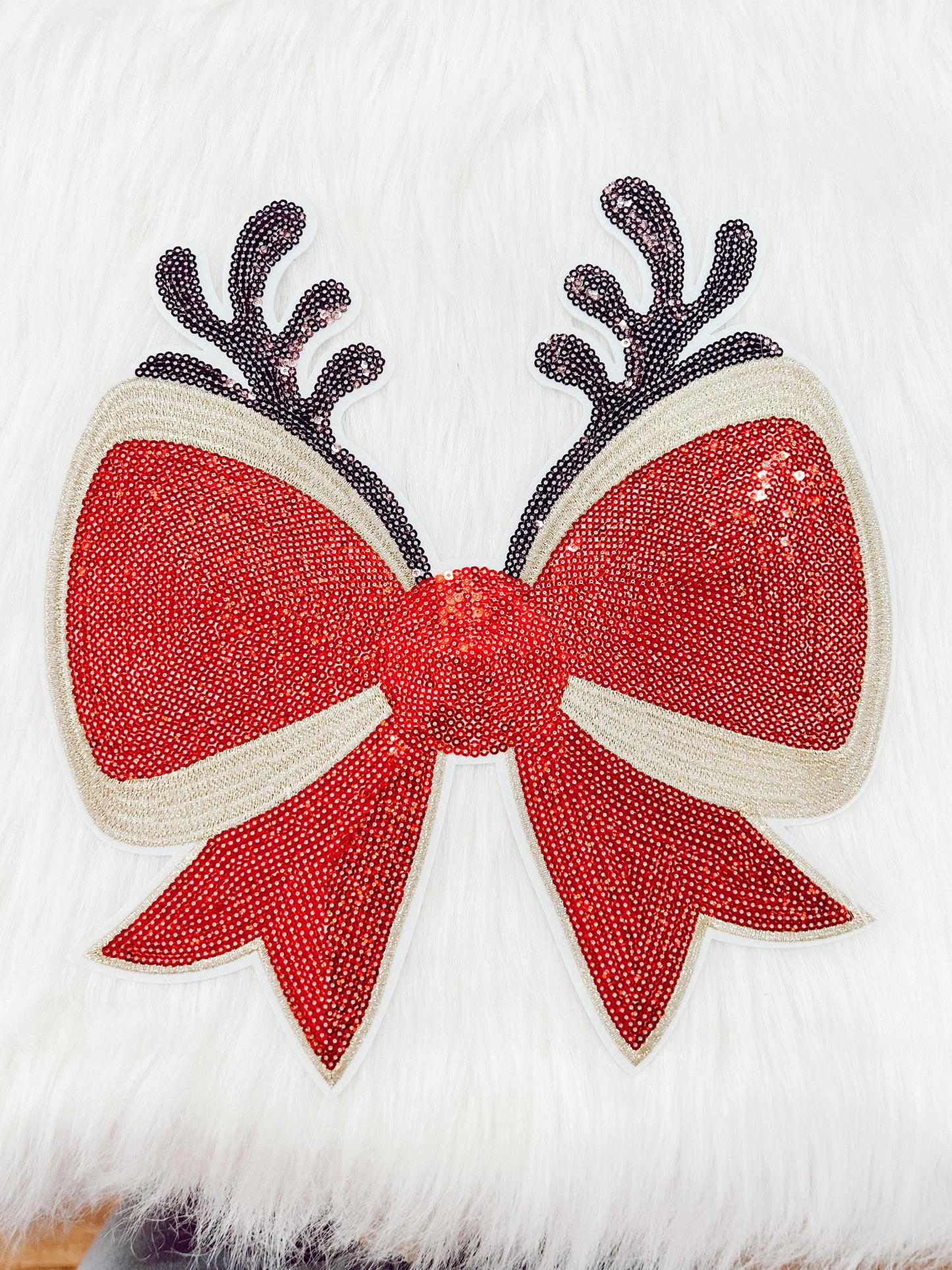 Patch- Reindeer Bow