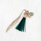 Feather Tassel Bookmark