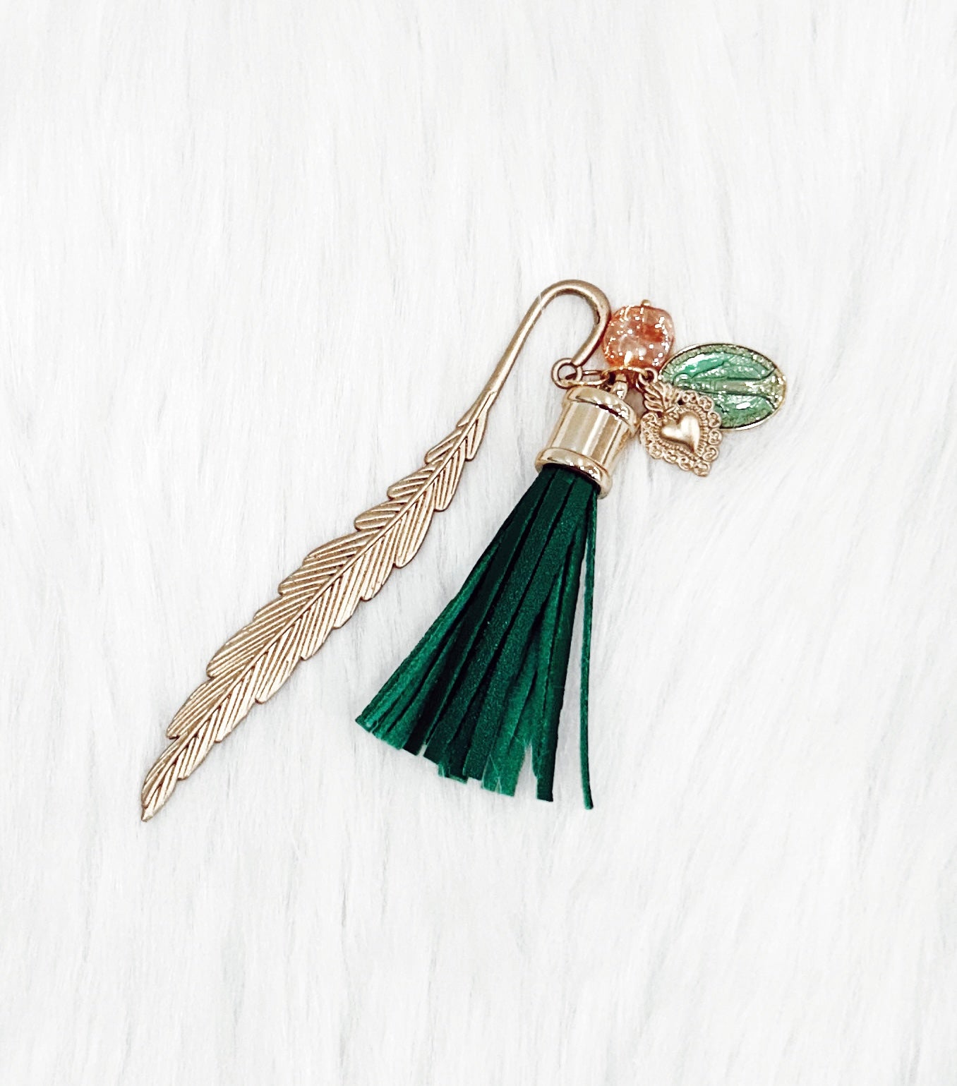 Feather Tassel Bookmark