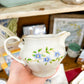 Janolina Blue Floral Vintage Creamer Pitcher