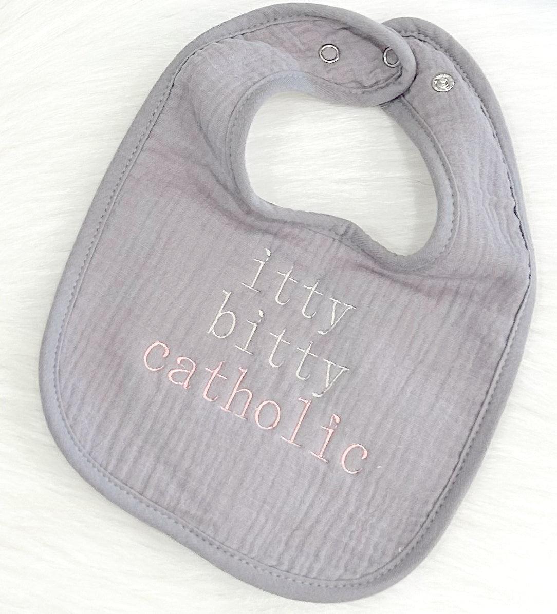 Itty Bitty Catholic Bib