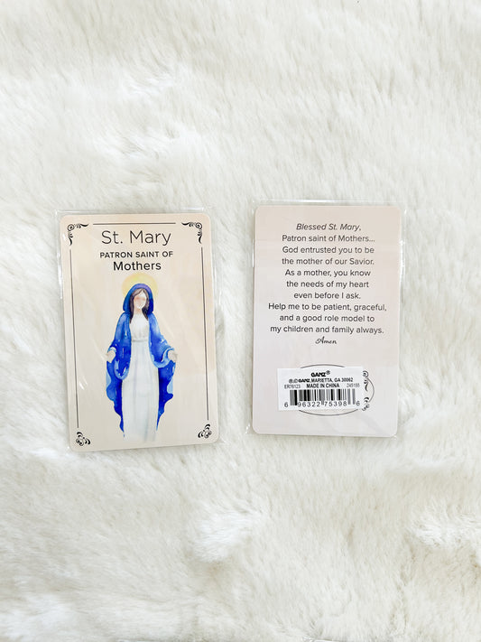 St. Mary Prayer Pocket Cards
