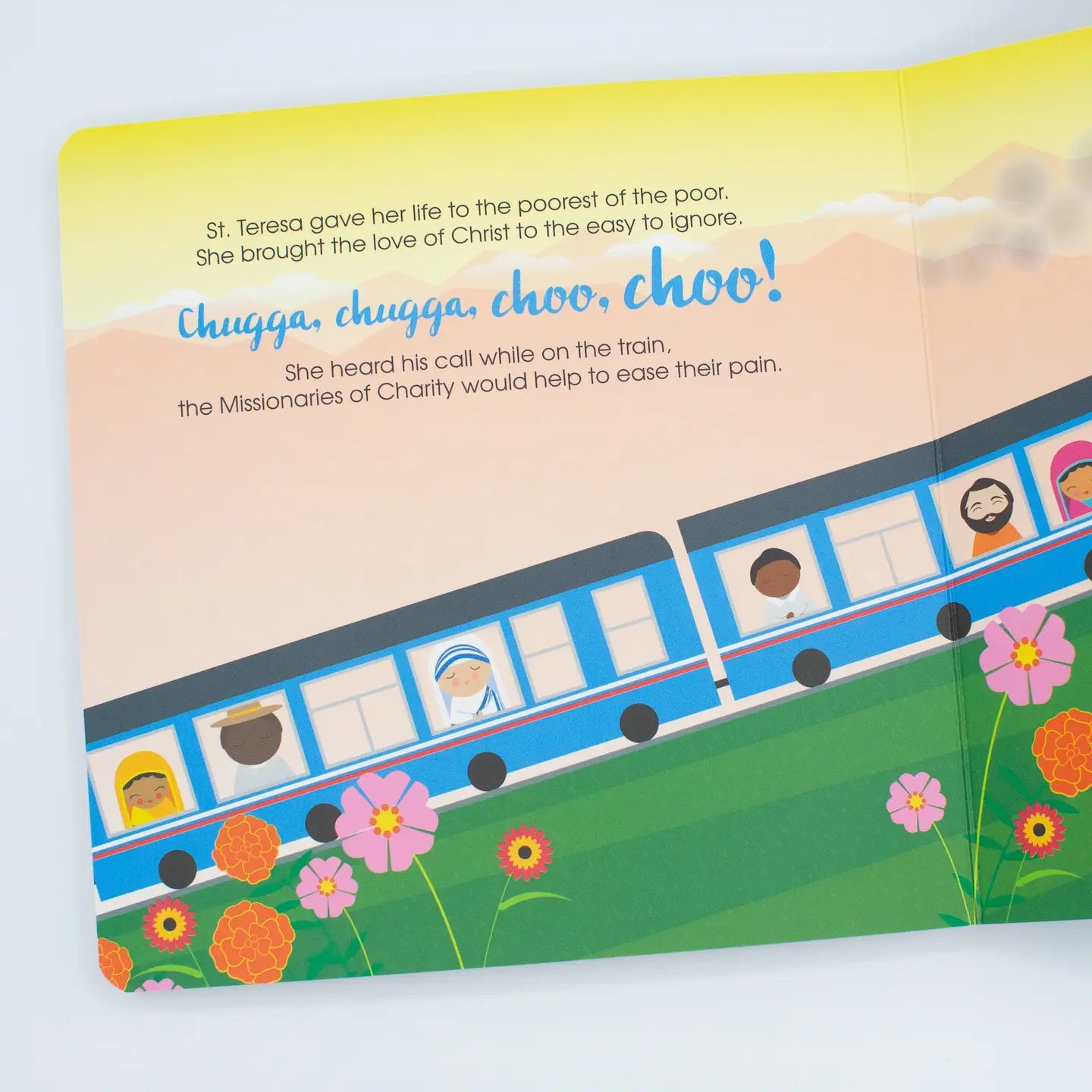 Saints On the Go! Board Book