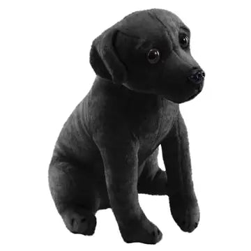 Black Labrador Plush with Sound