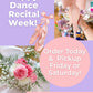 Bow Bouquet Dance Recital Flower Arrangement