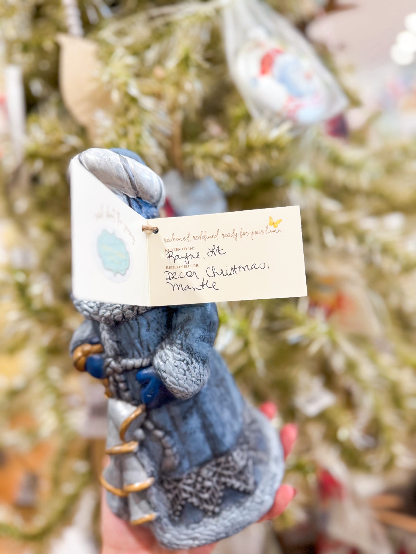 Winter Frost Santa Figurine