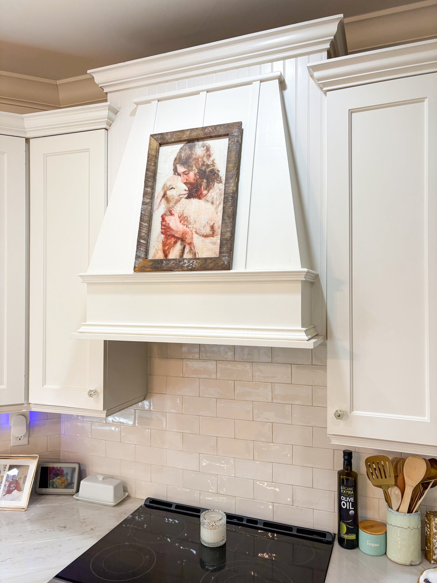 Jesus & Lamb 12x18 Art