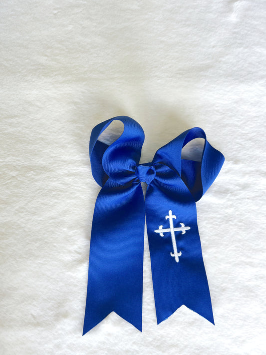 Maria Hanging Bow with Cross