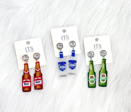 Beer/Booze Earrings