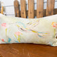 Ga Single Hummingbird Lumbar Pillow