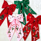 Christmas Glamour Hair Bow