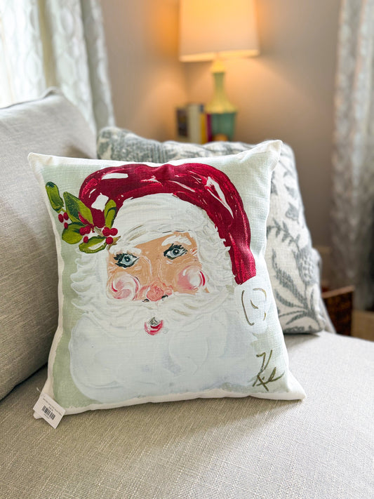 Saint Nick Santa 2026 Square Pillow