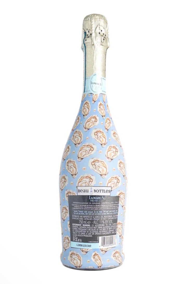Beau Bottles Charleston Tide- La Marca Edition Champagne Bottle Wrap