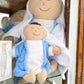 Small- Mother Mary Plush Prayer Pillow Doll