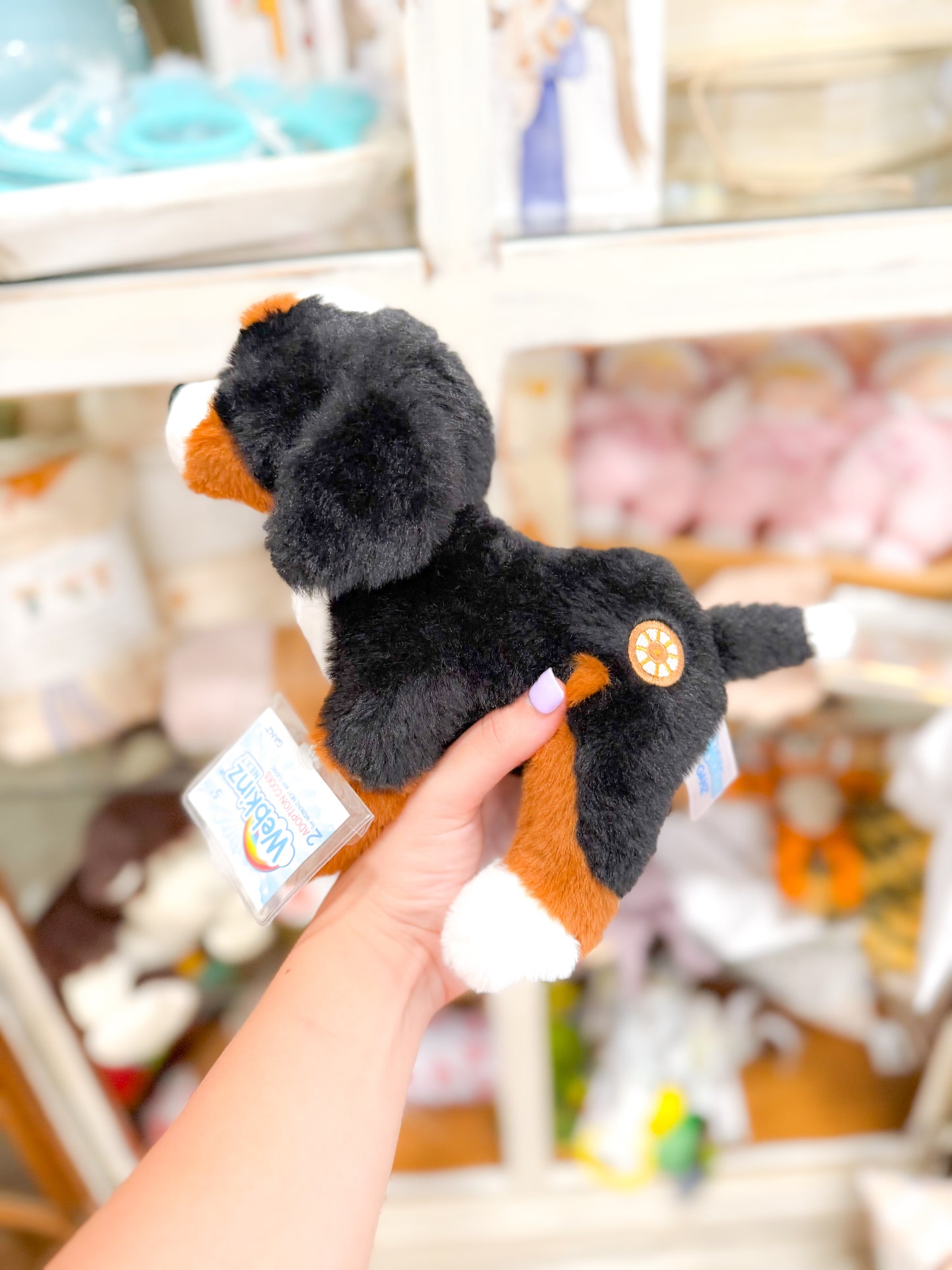 Webkinz Bernese Mountain Dog Plush