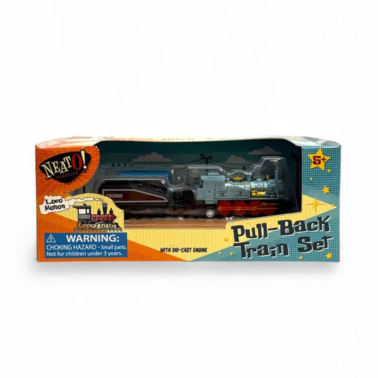 Pull-Back Train Set - Retro Classic, Vintage Toys