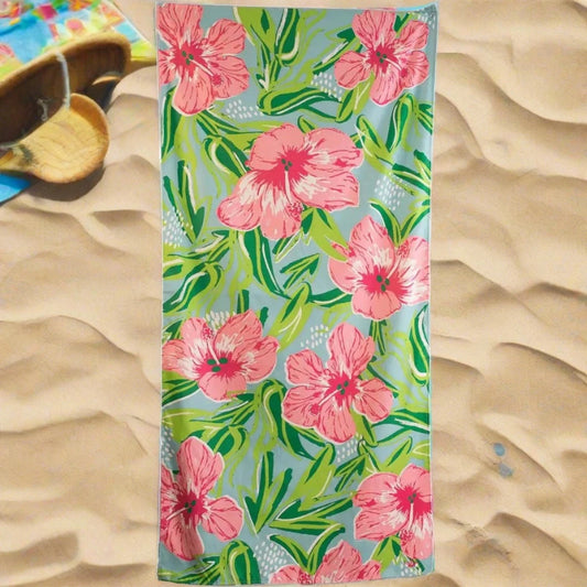 Hibiscus Beach Towel