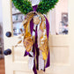 Tiger Strip Wreath Tails/ Streamer Style