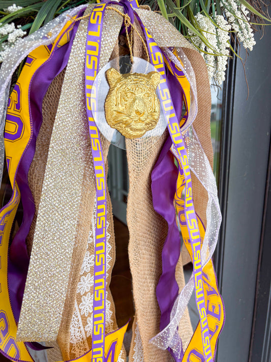 Tiger Spirit Disc Ornament