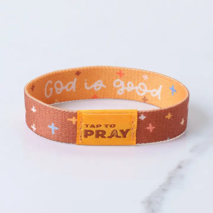 MEDIUM Tap To Pray™ - Kingfolk Series Wristband - God Is Good