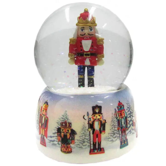 Musical Nutcracker Snow Globe