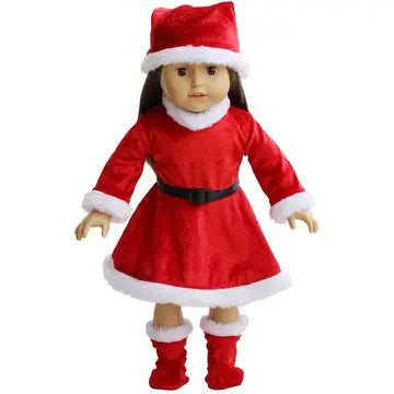 18" Holiday Dress Doll Clothing