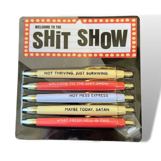 Welcome to the Shit Show Pen Set