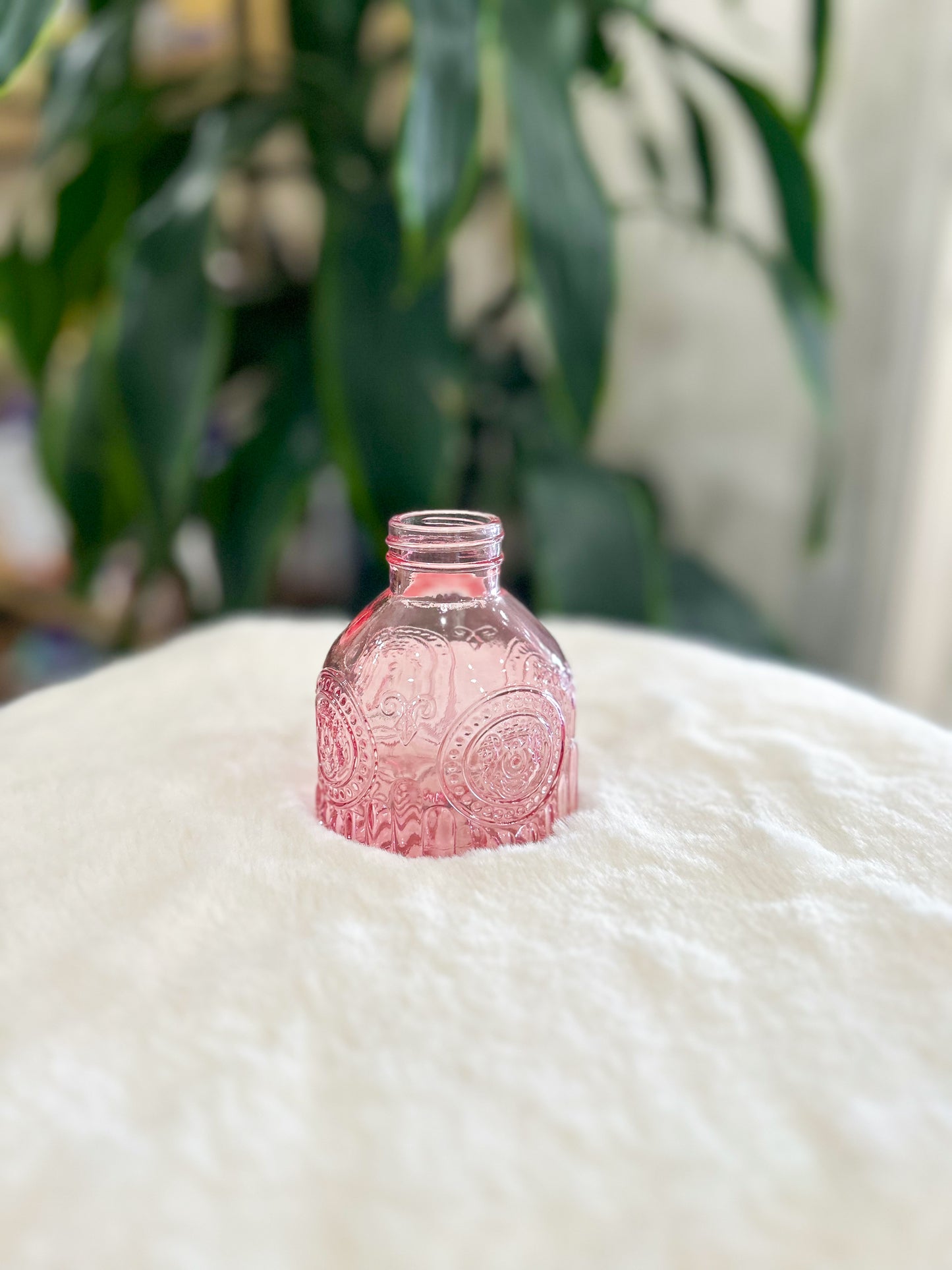 Eliza Medium Glass Bottle Vintage Inspired Bud Vase