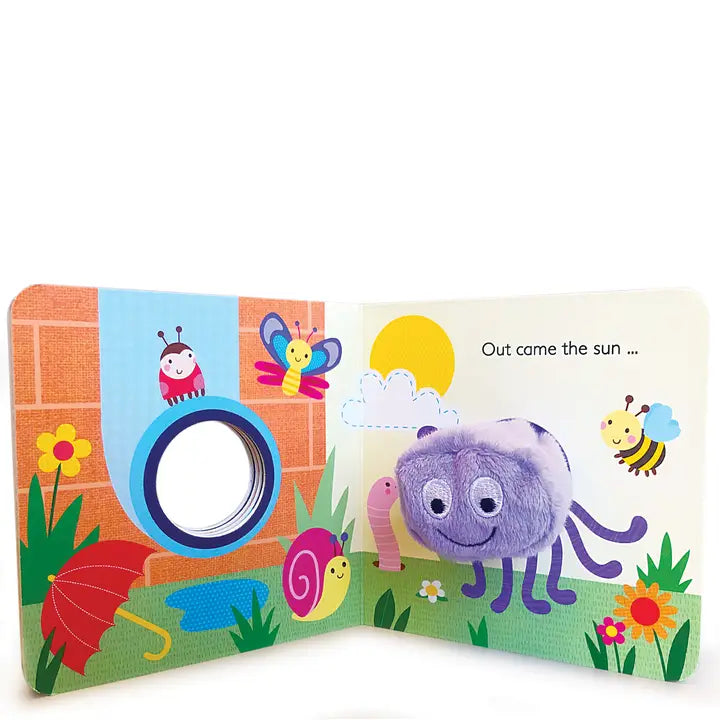 Itsy Bitsy Spider Nursery Rhyme Puppet Book