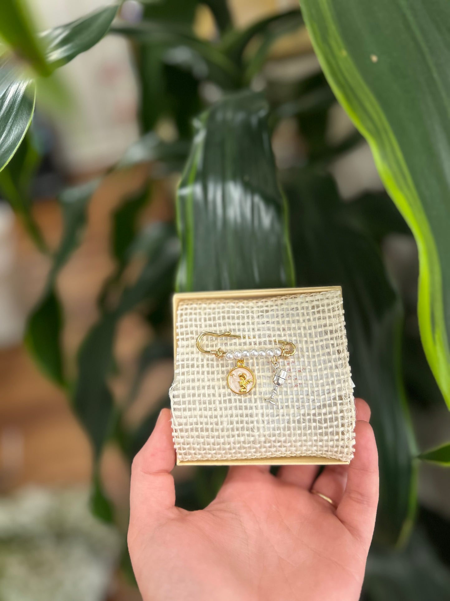 Open Book by Bri First Communion Pin