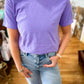 Violet- Basic Fit T-Shirt Comfort Colors