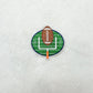 Patch- Mini Football 50 Yard Line