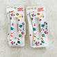 Christmas Hair Clip- Festive White