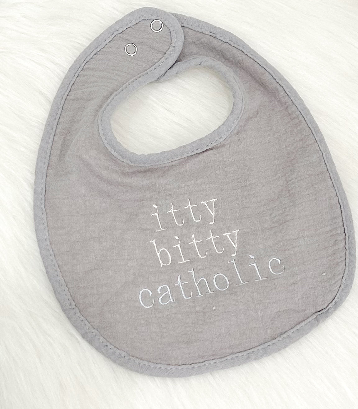 Itty Bitty Catholic Bib