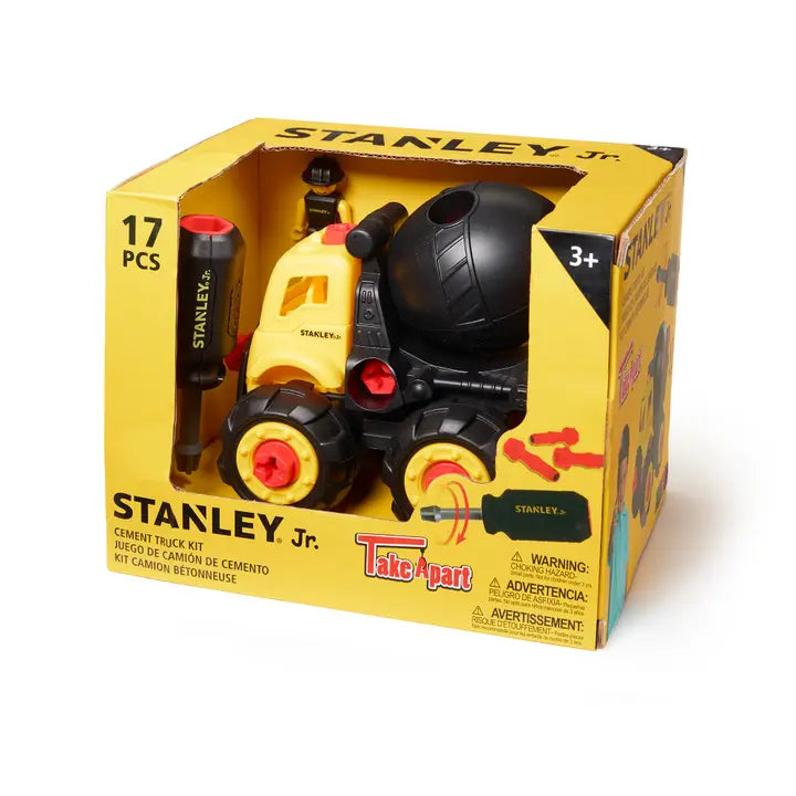 Stanley Jr. Take Apart Cement Mixer Truck