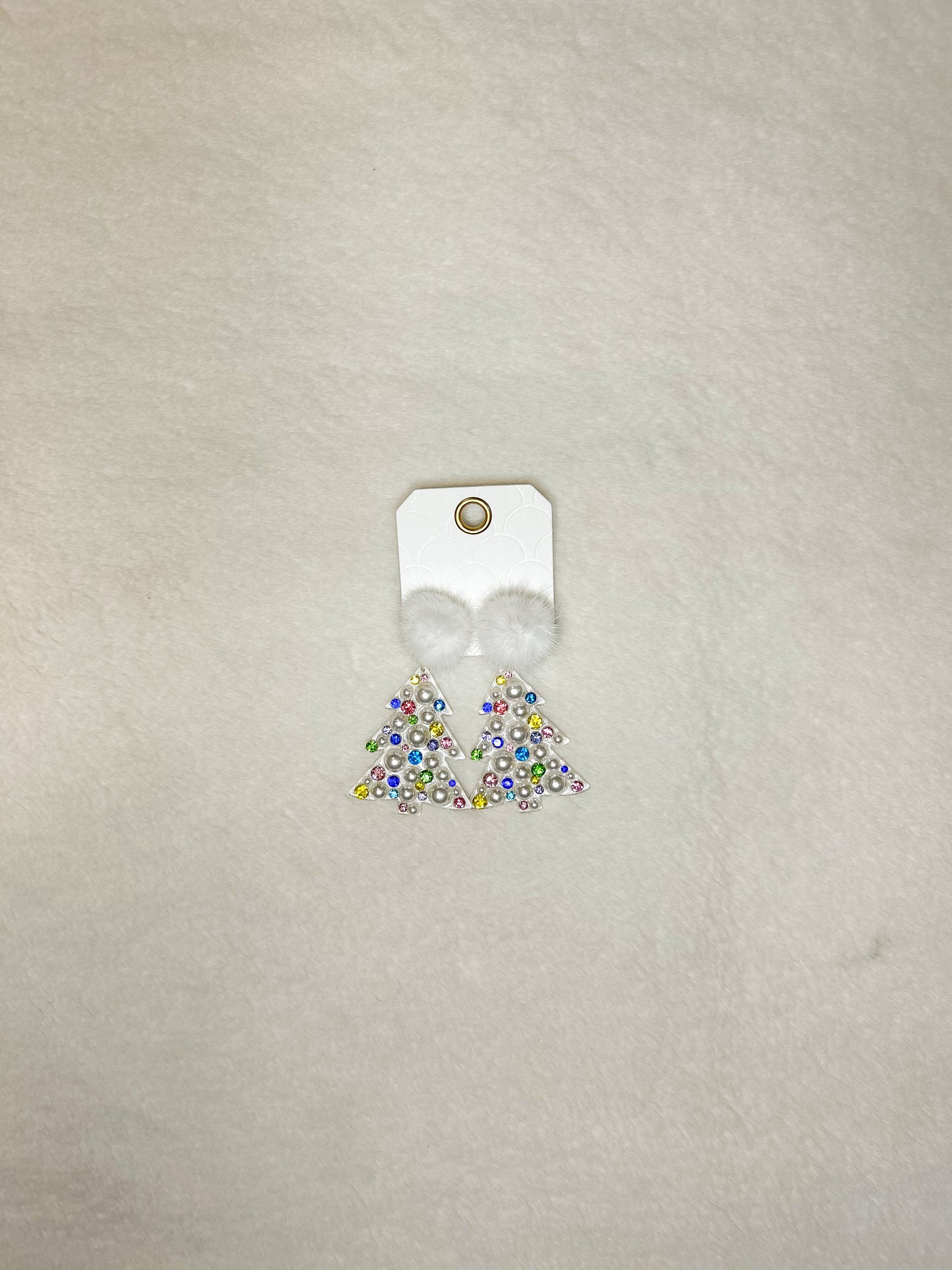 Decked Out Christmas Tree Earrings