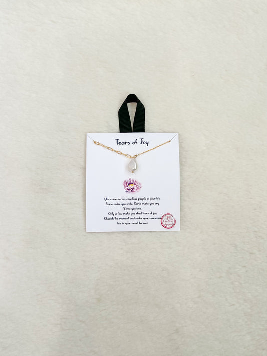 Tears of Joy Pearl Necklace