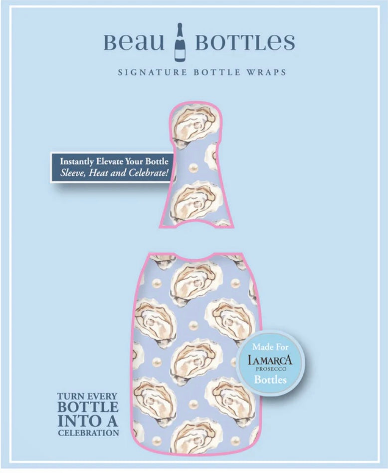 Beau Bottles Charleston Tide- La Marca Edition Champagne Bottle Wrap