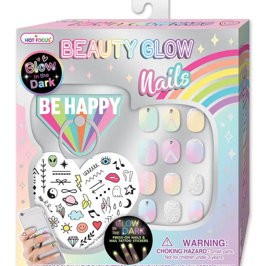 Beauty Glow Nails, Rainbow