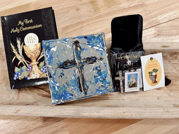 First Communion Kit Rosary Boy