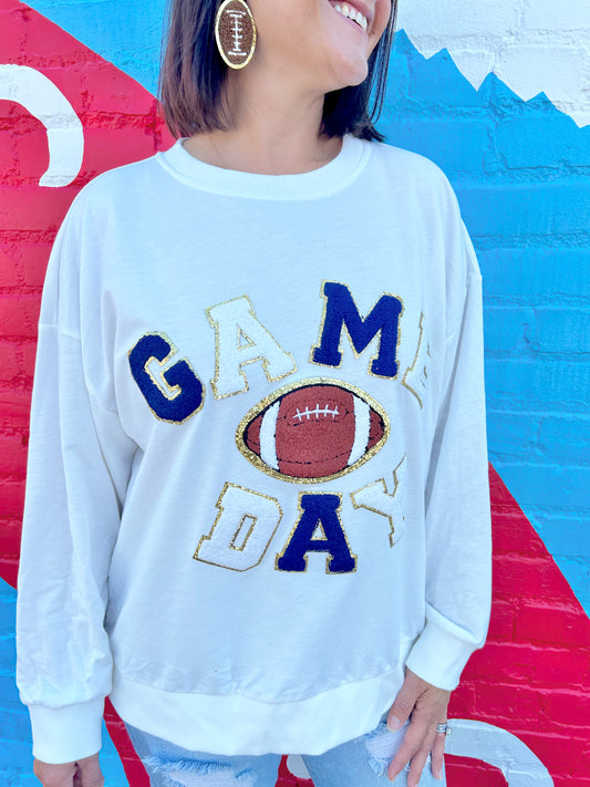 Game Day Sweatshirt Navy