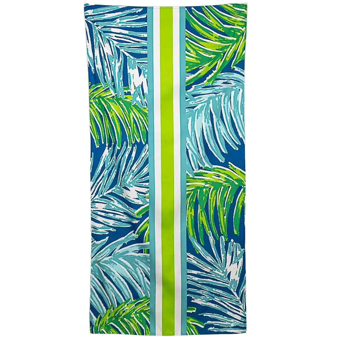 Veracruz Palm Beach Towel Royal/Lime/Aruba