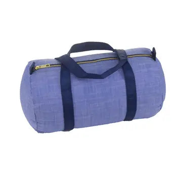 Navy Chambray Baby Duffel