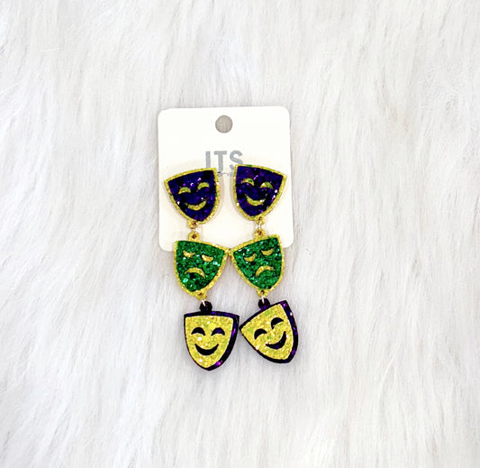 Mask the Night Away Earrings