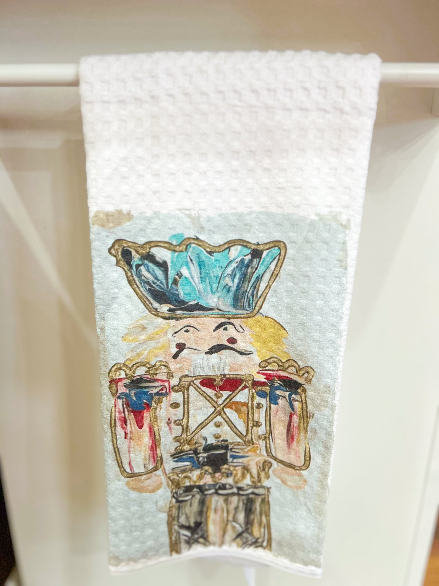 GA Tall Nutcracker Hand Towel