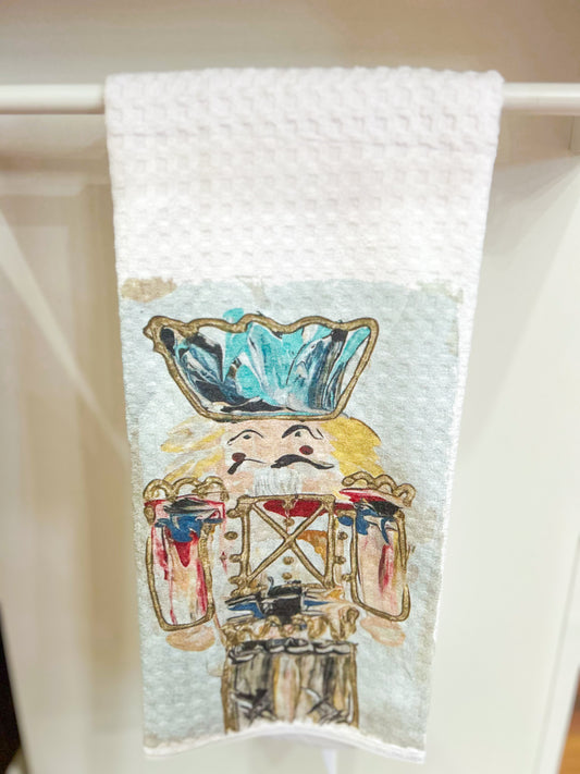 GA Tall Nutcracker Hand Towel