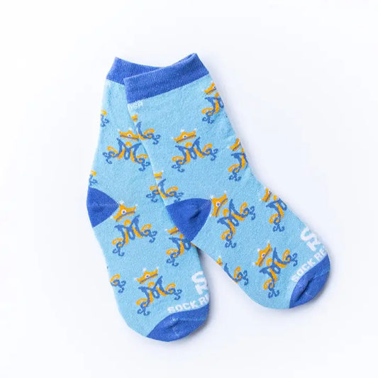 Marian Monogram Kids Socks