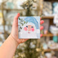 4x4 Mr. Claus Rosy Cheek Santa Coaster
